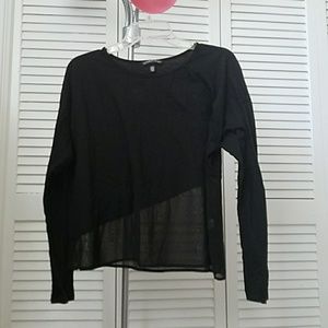 Black Victoria's Secret long sleeve shirt